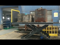 Гидравлический подъемник с электрическим сверхдлинным губом тестирует нагрузку 5Т на него