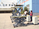 Loading Bay Lifts ,Small Scissor Lift Platform Can Elevate 1000mm - 2000mm Different Height