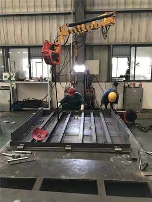 10T Electric Loading Capacity Truck Warehouse Dock Leveller With 2000*2500mm Size