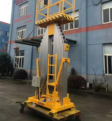 Automobile Hydraulic Aerial Platform 10m Truck Mounted Lowering Safety System