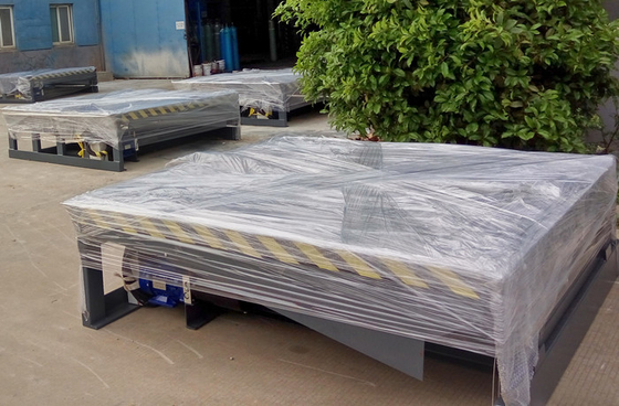 Explosion Proof Valves Protected Warehouse Dock Grey Electric Dock Levelers For Wholesale
