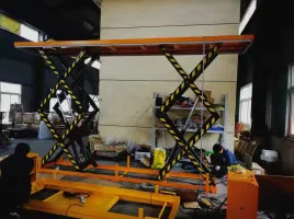 Клапан анти- скида большой плоский Scissor размер таблицы платформы 3500mmx1500mm подъема